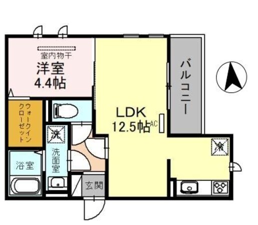 D-room宇須 光の物件間取画像